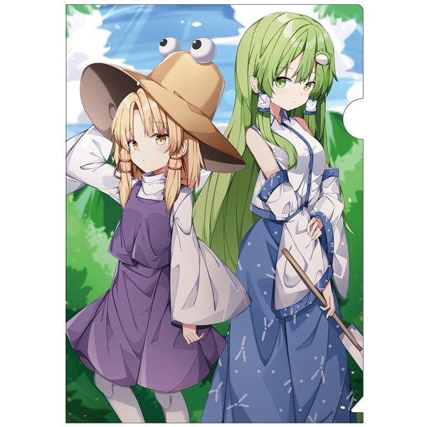 東方project 諏訪子　購入特典　美少女　下敷き　SD3 東方Project 下敷き 咲夜: キャラグッズ｜ムービック（movic）