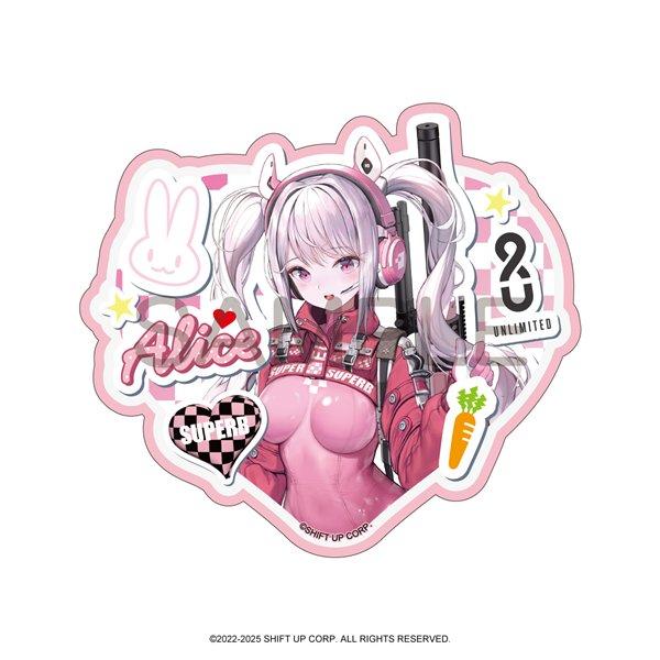 勝利の女神NIKKE ガンガールステッカー アリス / アルジャーノンプロダクト