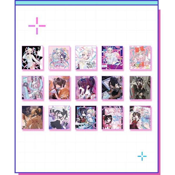 NEEDY GIRL OVERDOSE クリアミニ色紙コレクション / WHY SO SERIOUS