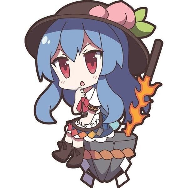 東方Project アクリルキーホルダー ゆるっととうほう 18 比那名居天子 