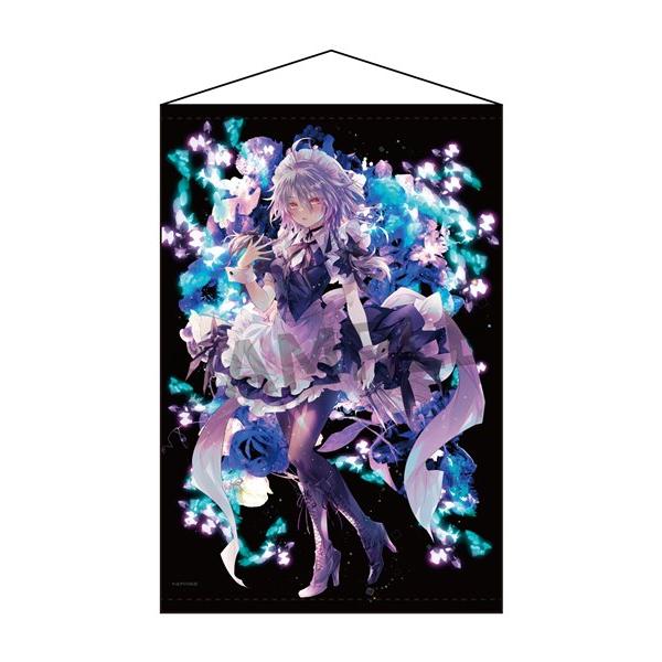 東方Project B2タペストリー 76 十六夜咲夜 illust.小林由高 / アキバ