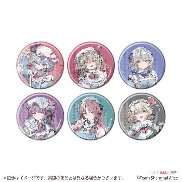 缶バッジ 東方Project 11 天使界隈Ver.(描き起こしイラスト) (1BOX6個