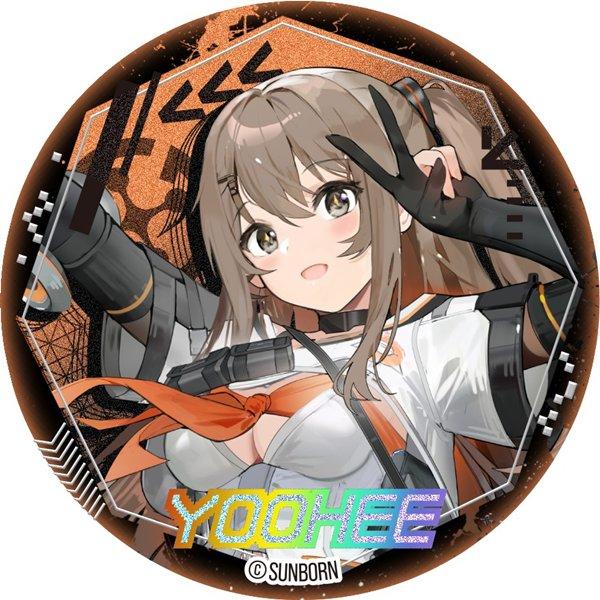 ドールズフロントライン2 ホログラム丸缶バッジ 幼熙 / サンボーンジャパン