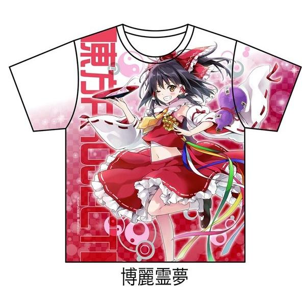 キャラクターグッズ 東方Project 博麗霊夢 Tシャツ 同人 Printstar Lサイズ