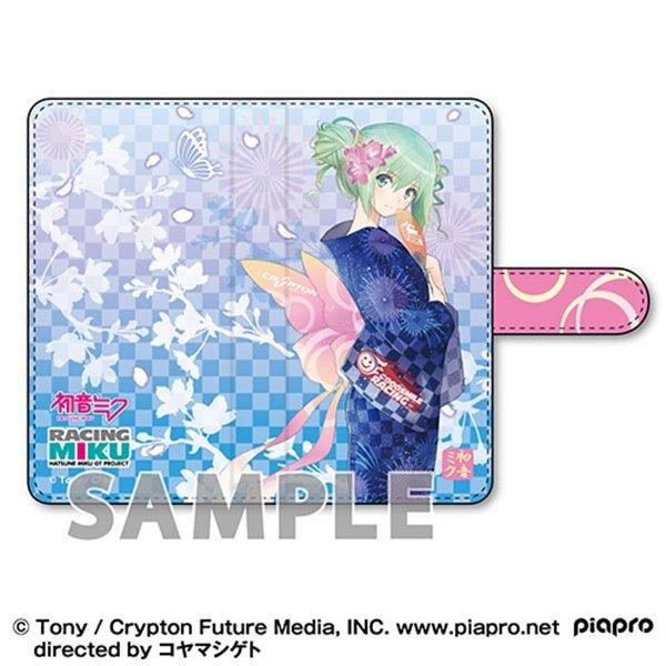 初音ミク Gtプロジェクト 手帳型スマホケース レーシングミク Tony 浴衣ver アクアマリン アキバホビー Yahoo 店 通販 Yahoo ショッピング