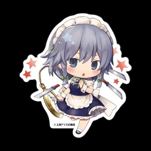 きゃらとりあ ダイカットステッカー 東方project 十六夜咲夜 アルジャーノンプロダクト アキバホビー Yahoo 店 通販 Yahoo ショッピング