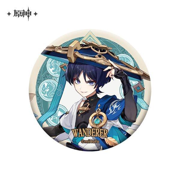 放浪者 WANDERER缶バッジ miHoYo 放浪者 WANDERER缶バッジ miHoYo