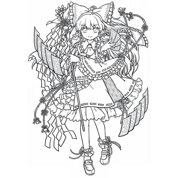 東方project 幻想郷の塗り絵 ホビージャパン アキバホビー Yahoo 店 通販 Yahoo ショッピング