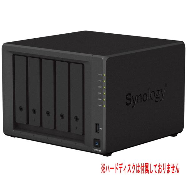 Synology AMD Ryzen搭載高性能5ベイNAS DS1522+