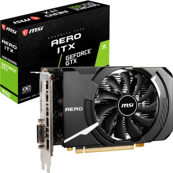 FMART Yahoo!店MSI GeForce 4G 1650 GTX OC AERO ITX グラフィック
