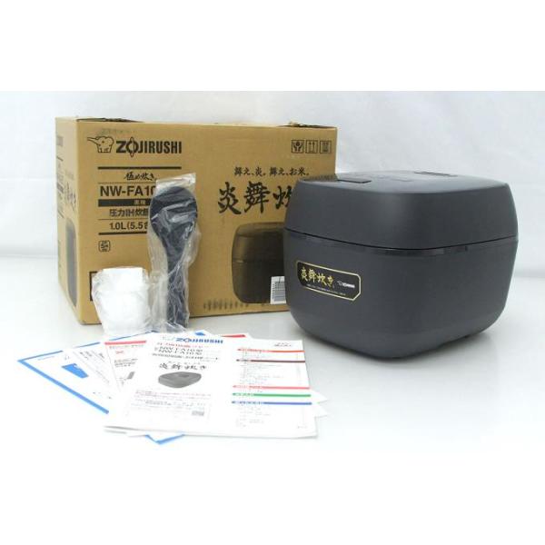 象印（ZOJIRUSHI） 未使用品｜象印 炎舞炊き NW-FA10-BZ 圧力IH炊飯