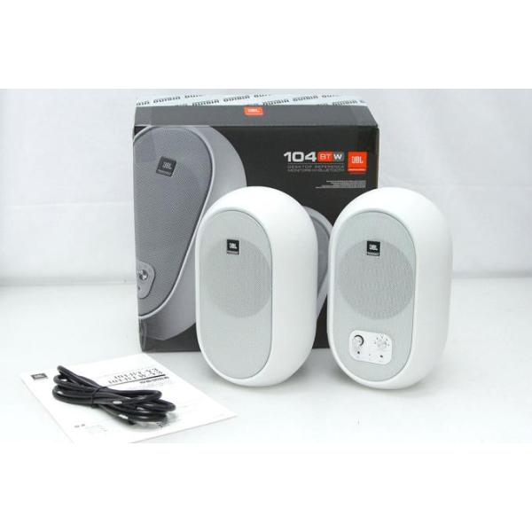 未使用品｜JBL 104-BTW-Y3 モニタースピーカー ホワイト 2Way