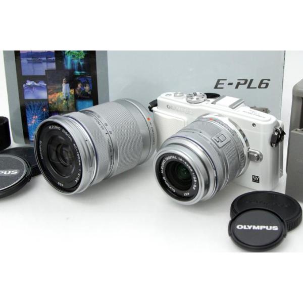 OLYMPUS PEN 【全額返金保証】美品｜オリンパス Lite E-PL6 ダブル