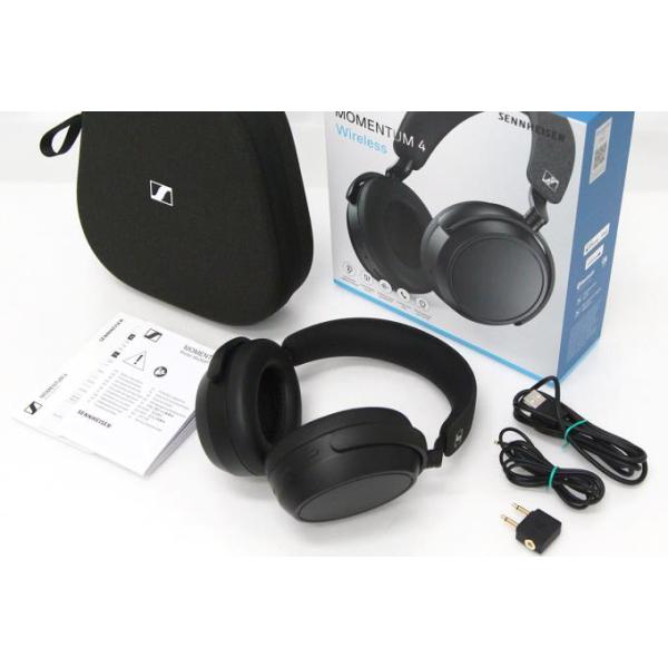 ゼンハイザー Momentum 4 ワイヤレスヘッドホン　ブラック Amazon.co.jp: 【Amazon.co.jp限定カラー】ゼンハイザー