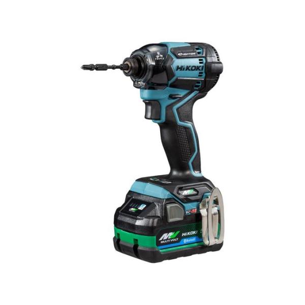 他サイト： HiKOKI WH36DC (2XPSZ)(CB) セームブルー マルチボルト（36V） コードレスインパクトドライバ (バッテリー2個・充電器・ケース)の商品画像