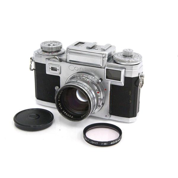 コンタックス Contax IIIa Sonnar 50mm F1.5 🎦VIDEO👀🌟N MINT🌟 Contax Zeiss Ikon IIIa Sonnar 50mm f1.5