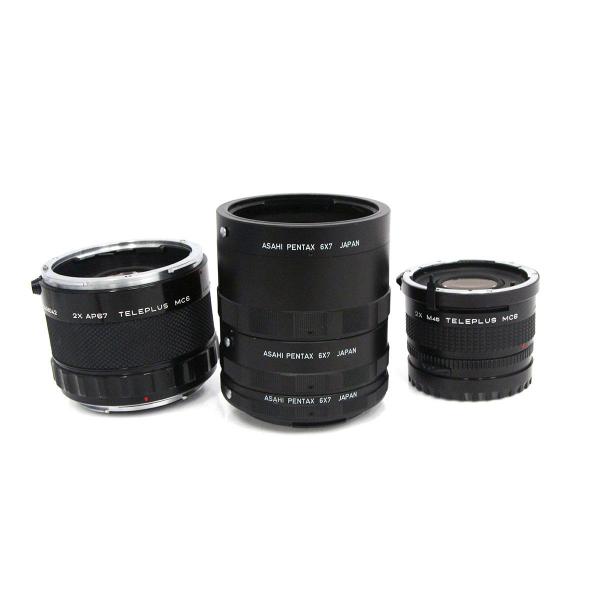 【全額返金保証】美品｜アサヒペンタックス 6×7 接写リングセット γA4348-2F3