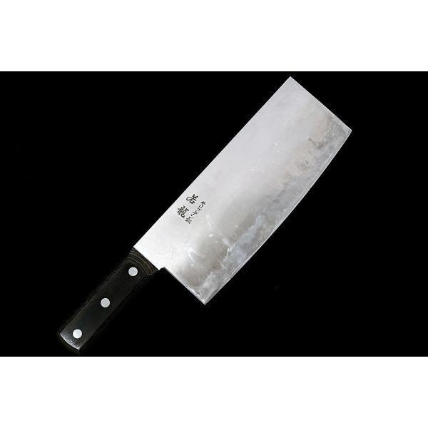 美品｜若龍 中華包丁 220mm モリブデン鋼 λH2930-2L1A : アキバ流通