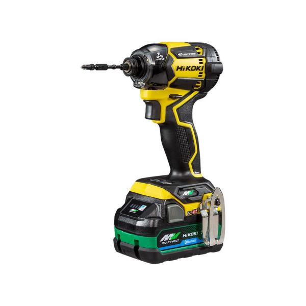 HiKOKI WH36DC (2XPSZ)(DY) デザートイエロー マルチボルト（36V）コードレスインパクトドライバ (バッテリー、充電器、ケース付) 特別限定色 電動 工具