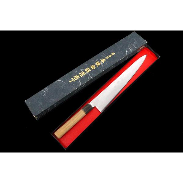 限定値下げ【和牛刀】泉雄心 防錆鋼 刃渡り290mm 和包丁 尺 八角柄 水牛柄 美品｜泉雄心 和牛刀 和包丁 300mm 防錆鋼 朴柄 箱付 λA7015-2L2A