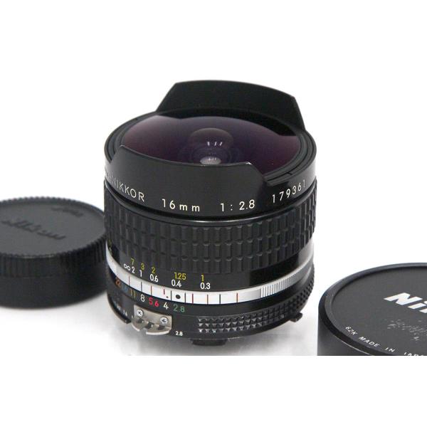 NIKKOR 訳有品|ニコン Ai-S Fisheye Nikkor 16mm F2.8 CA01 NIKKOR 訳有品|ニコン Ai-S Fisheye Nikkor 16mm F2.8 CA01