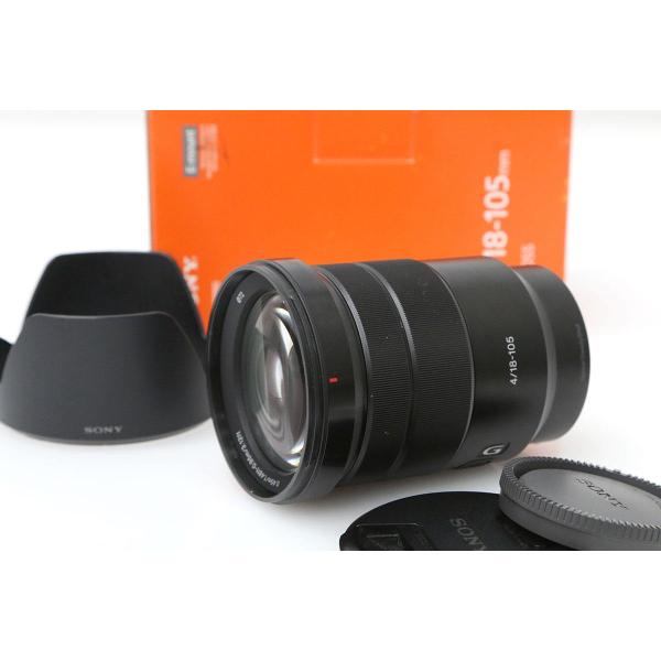 G Lens 【全額返金保証】並品｜ソニー E PZ 18-105mm F4 OSS