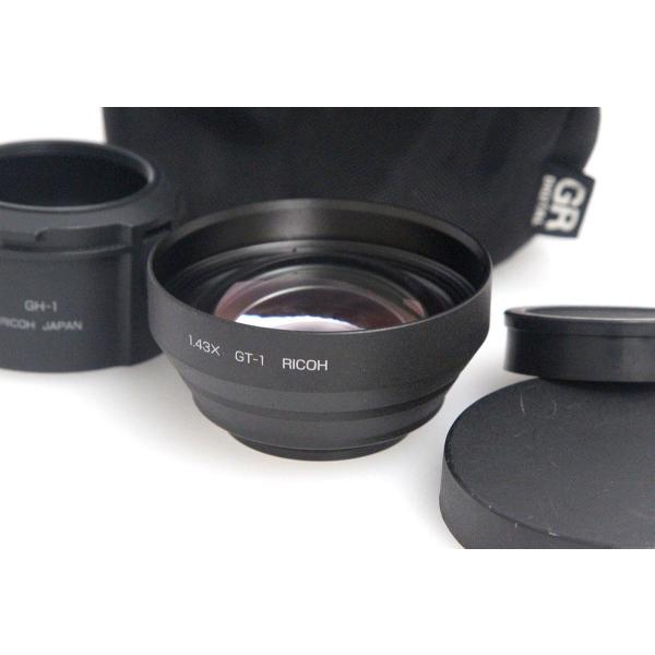 【箱付き】RICOH リコー GT-1 GH-1 コンバージョンレンズ アダプタ RICOH GR 【全額返金保証】並品｜リコー GT-1 テレコンバージョン