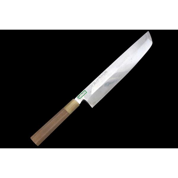 並品｜堺一文字忠國 鱧切包丁 本焼 九寸 朴柄 名入 KN02-A10300-2L1C
