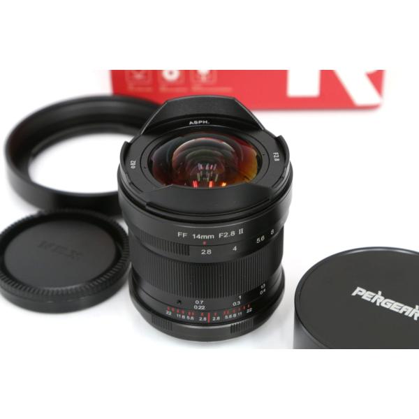 全額返金保証】極美品｜Pergear 14mm F2.8 II ソニー用 CA01-B005-2B3