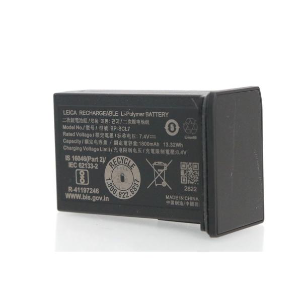 Leica M11用 バッテリー BP-SCL7 ブラック 24026(c M11用バッテリー(BP-SCL7) ブラック / ライカオンラインストア
