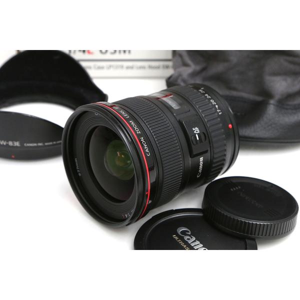 EFレンズ 【全額返金保証】並品｜キヤノン EF17-40mm F4L USM CA01