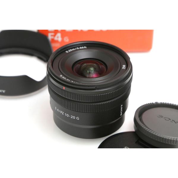 保証書有　美品　SONY E PZ 10-20mm F4 G SELP1020G SONY 【全額返金保証】極美品｜ソニー E PZ 10-20mm F4 G