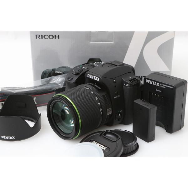 早い者勝ち！美品！PENTAX K-70 18-135WR 予備バッテリー付き Amazon | PENTAX K-70 18-135mmWRレンズキット ブラック APS-C