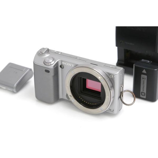 α（ソニー） 【全額返金保証】並品｜ソニー α NEX-5（純正予備