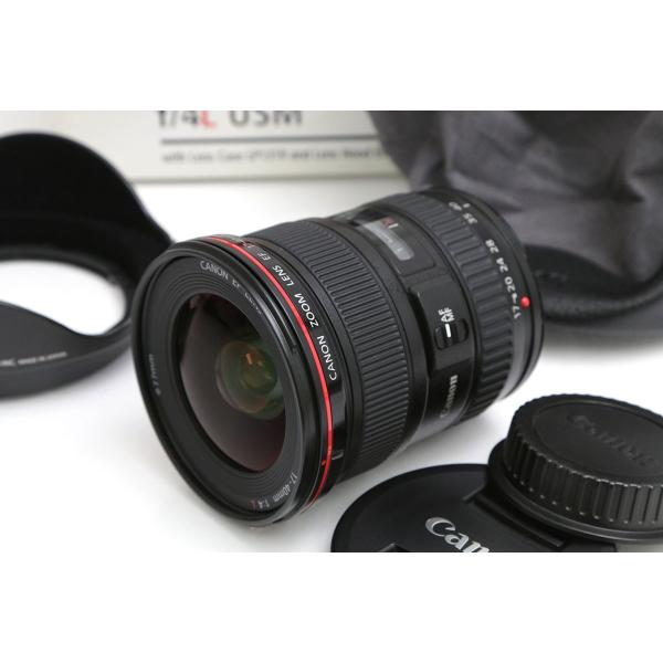 EFレンズ 【全額返金保証】良品｜キヤノン EF17-40mm F4L USM CA01