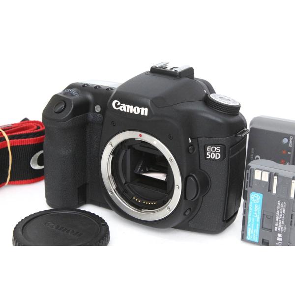 【全額返金保証】良品｜キヤノン EOS 50D ボディ（センサー清掃済）　CA01-R2548-3Y2B