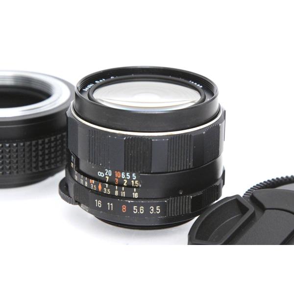 ■商品名ペンタックス Super Takumar 28mm F3.5（後期）（ソニーEマウント用アダプター付き）■状態並品[外観]全体的に使用に伴うスレや傷があります。[光学]チリの混入と薄くもりがありますが実用的な状態です。[動作]基本動...