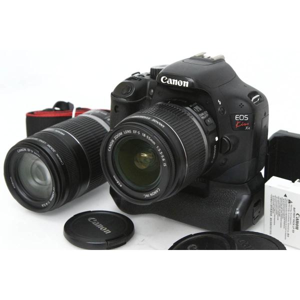 お買い得品｜キヤノン EOS Kiss X4 ダブルズームキット CA01-R2896-2Q1B-ψ