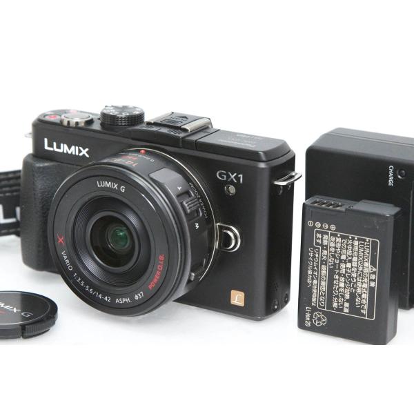 【全額返金保証】並品｜パナソニック LUMIX DMC-GX1X-K レンズキット [エスプリブラック]（センサー清掃済み） CA01-R2934-2P1A