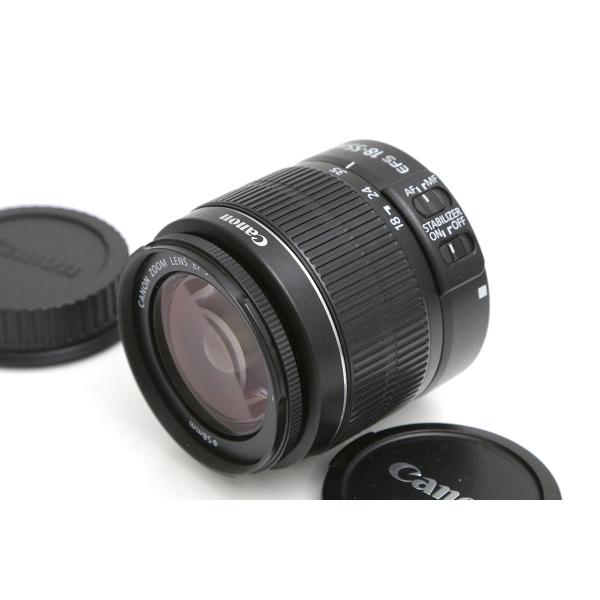 ■商品名キヤノン EF-S18-55mm F3.5-5.6 IS II■状態良品[外観]概ねきれいな状態ですが、一部スレや傷があります。[光学]チリの混入と僅かな薄くもりがありますが、カビなどは無く実用的な状態です。[動作]基本動作に異常は...