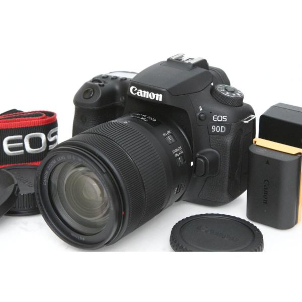 EOS 【全額返金保証】美品｜キヤノン 90D EF-S18-135 IS USM レンズ