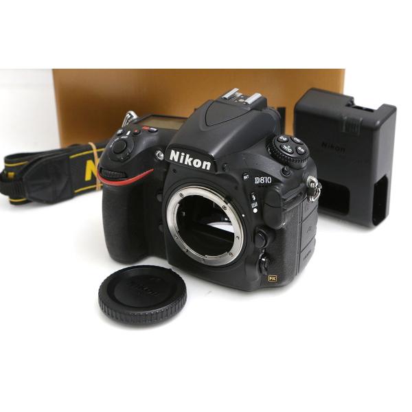 【全額返金保証】並品｜ニコン D810 ボディ（センサー清掃済） CA01-B3484-2Q5