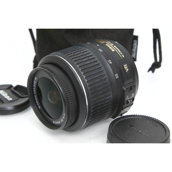 ■商品名ニコン AF-S DX NIKKOR 18-55mm f/3.5-5.6G VR■状態並品[外観]全体的に使用に伴うスレや傷があります。[光学]チリの混入はありますがくもりやカビなどは無く実用的な状態です。[動作]基本動作に異常は無...