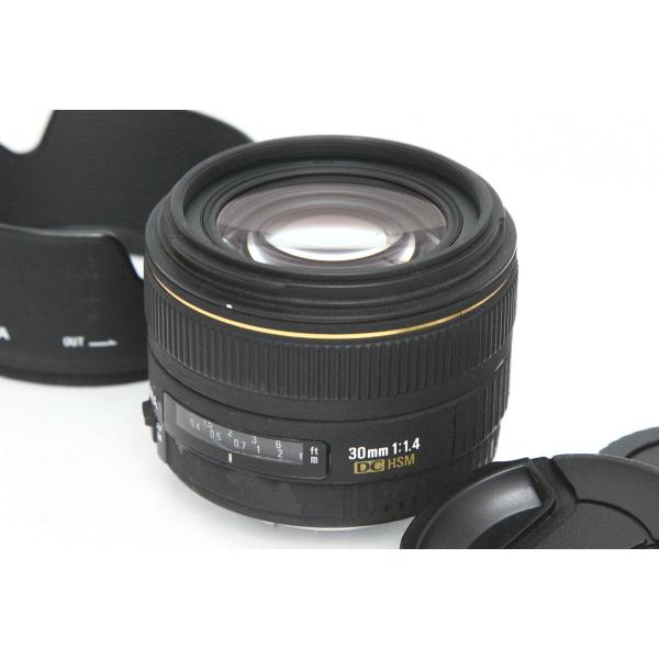 ■商品名シグマ 30mm F1.4 EX DC HSM (キヤノン AF)■状態お買い得品使用感が高く、キズ・スレ・塗装ハゲがあります。[外観]全体的に使用に伴うスレや傷があります。[光学]レンズ内にゴミ・チリの侵入及び、軽度のくもりが発生...