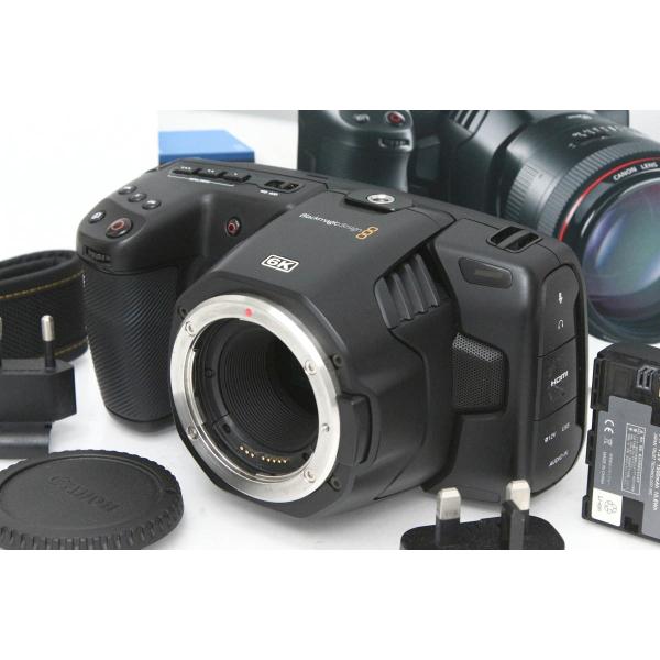 【全額返金保証】並品｜ブラックマジックデザイン Blackmagic Pocket Cinema Camera 6K CA01-R3427-2J4