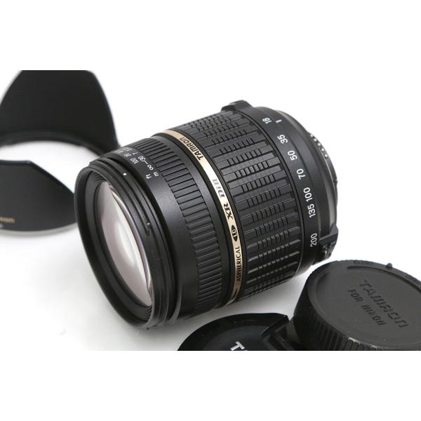 ■商品名タムロン AF 18-200mm F/3.5-6.3 XR Di II LD Aspherical [IF] MACRO (Model A14) (ニコン AF)■状態良品[外観]概ねきれいな状態ですが、一部スレや傷があります。[光...