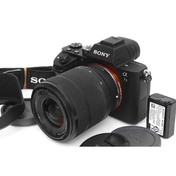 α7 【全額返金保証】並品｜ソニー II ILCE-7M2K ズームレンズキット