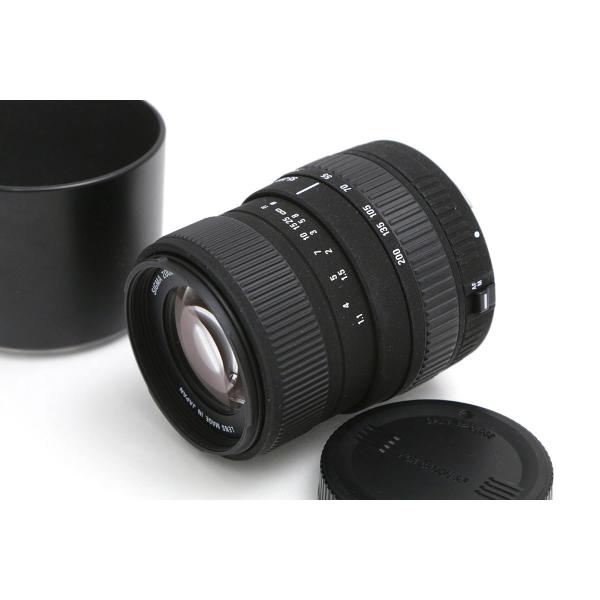 ■商品名シグマ 55-200mm F4-5.6 DC (キヤノン用)■状態良品[外観]概ねきれいな状態ですが、一部スレや傷があります。[光学]チリの混入はありますがくもりやカビなどは無く実用的な状態です。[動作]基本動作に異常は無く動作良好...