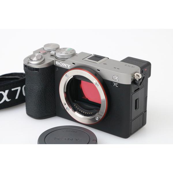 美品　SONY α7CII ILCE-7CM2　保証つき α7 【全額返金保証】美品｜ソニー α7C II ILCE-7CM2 ボディ [シルバー