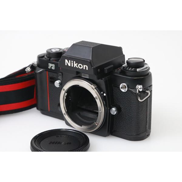 ■商品名ニコン F3 アイレベル ボディ■状態お買い得品■付属品ボディキャップストラップストラップ留め具2個アイピース（ゴム切れあり）その他※付属品について上記、主要な付属品を記載しております。画像にあるものが全てとなりますので、詳細は商品...